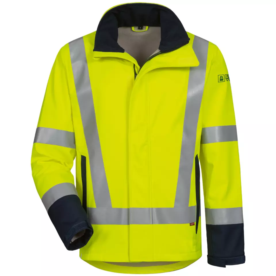 ELYSEE 23404, KAAPO Multinorm High Visibility Softshell Jacket, image 1, gallery thumbnail
