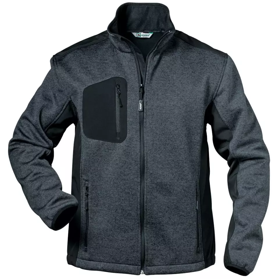 Material · Elastane, Softshell, Fleece, Polyester feature highlight