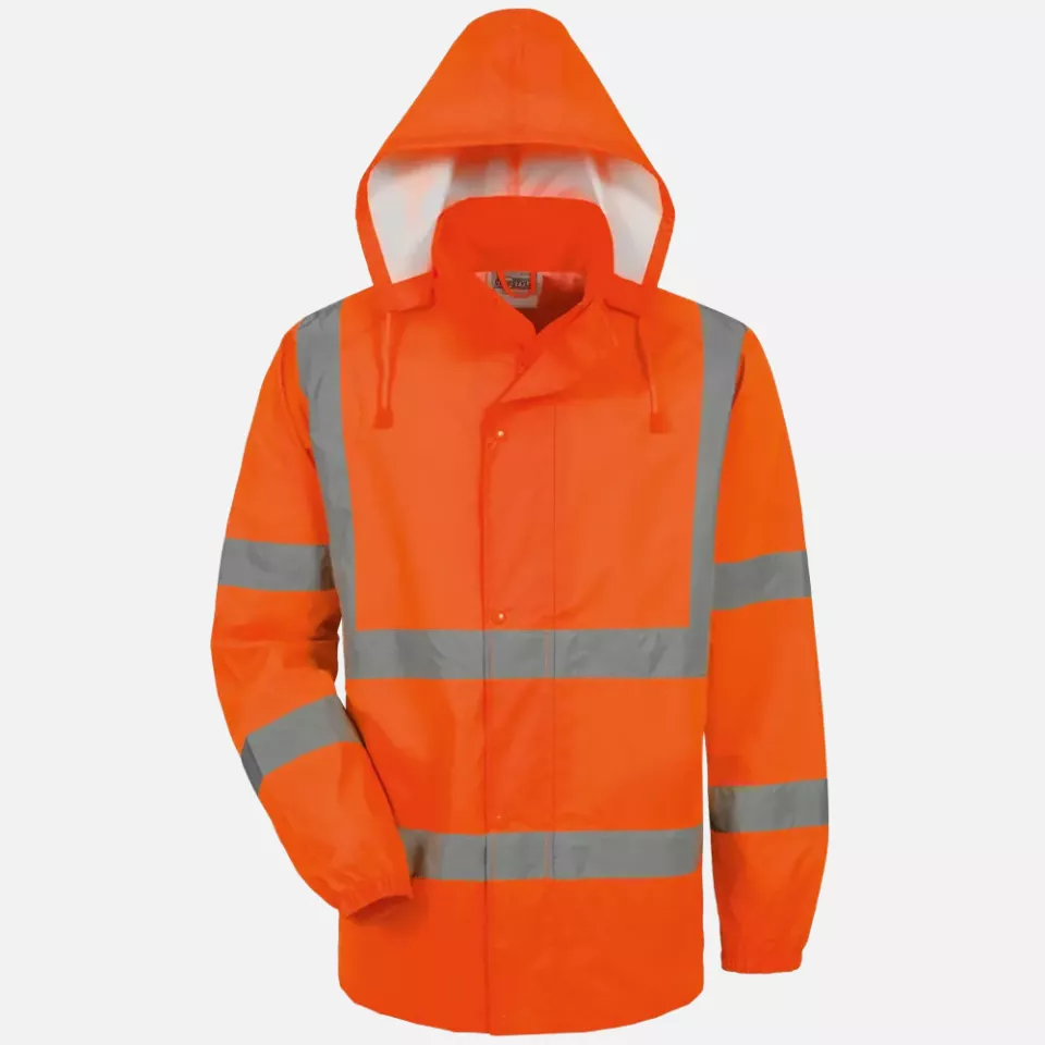 Safestyle 23527, HAUKE High Visibility Rain Jacket, image 1, gallery thumbnail
