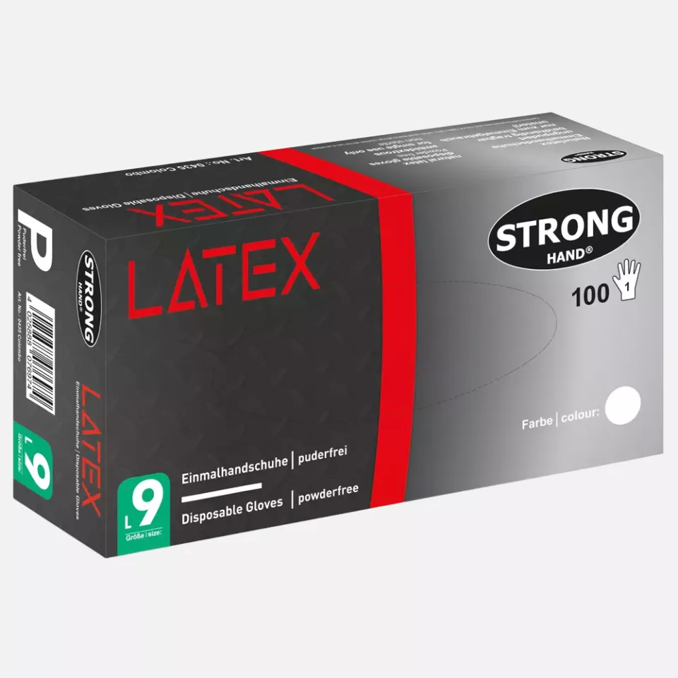 Stronghand 0435, COLOMBO Latex Disposable Gloves, image 1, gallery thumbnail