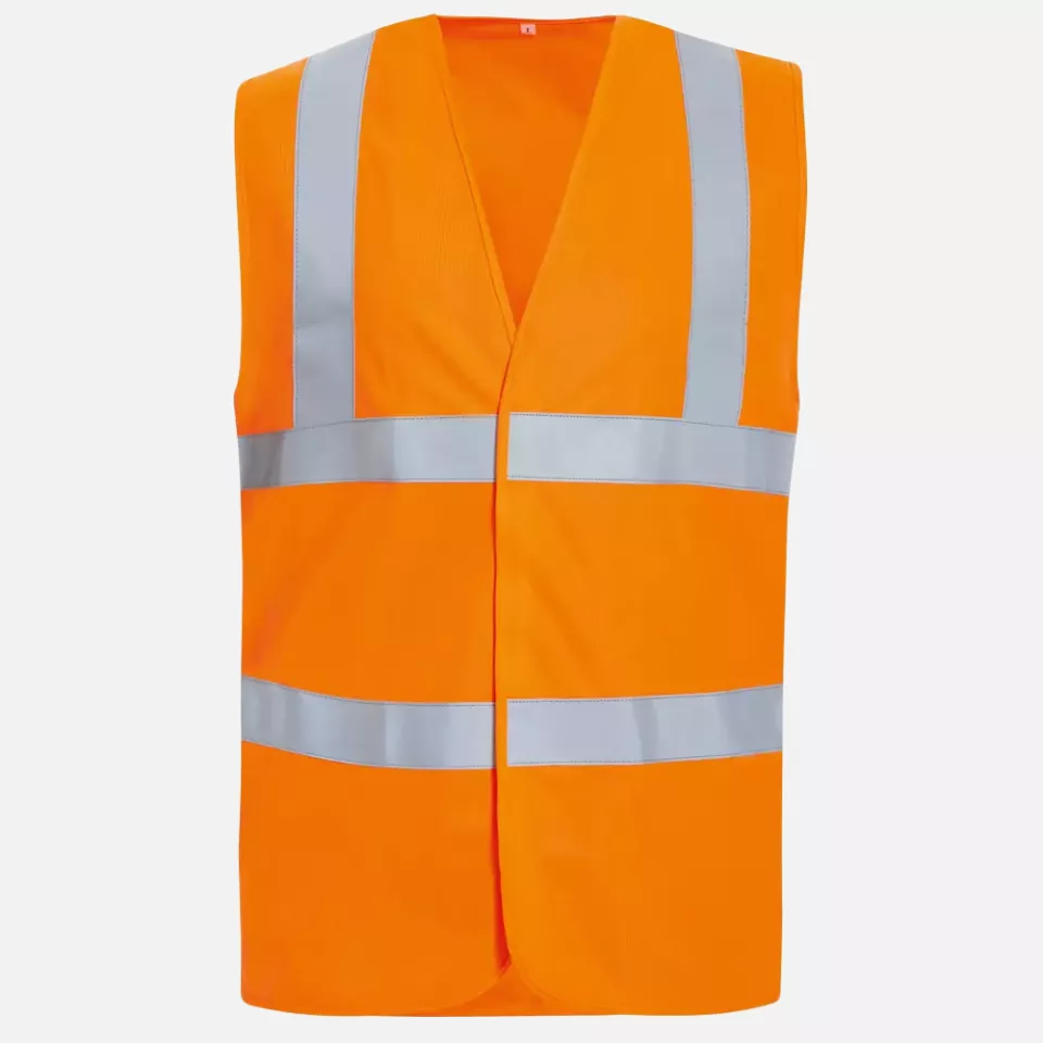Safestyle 23506, TAMMO High Visibility Vest, Flame Retardant Orange, image 1, gallery thumbnail