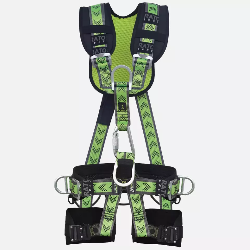 Kratos Safety 4434, Premium Suspension Body Harness Comfort, 5 Attachement Point, image 1, gallery thumbnail