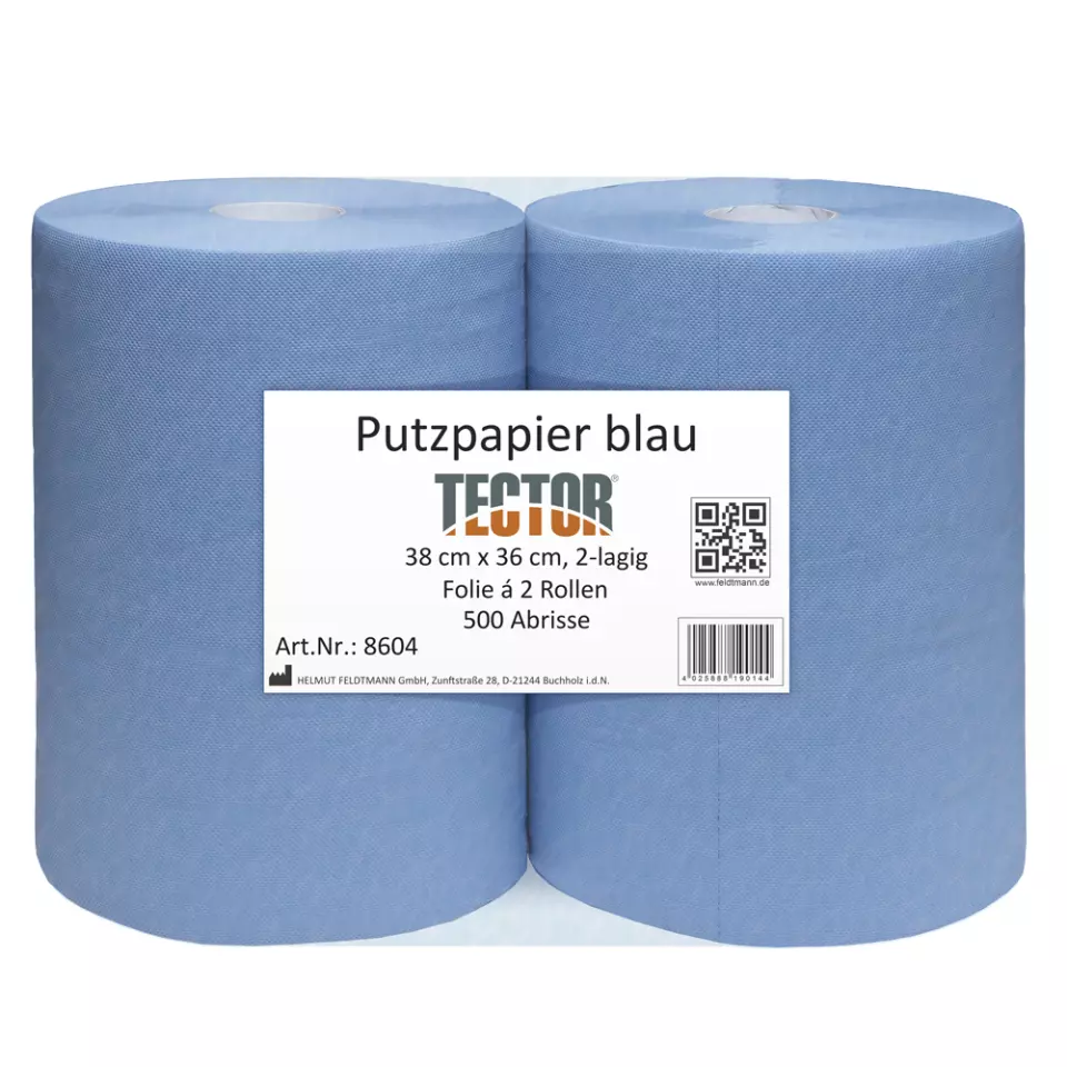 Tector 8604, Industrial Wipes, 2 Layer, 38X36Cm, image 1, gallery thumbnail