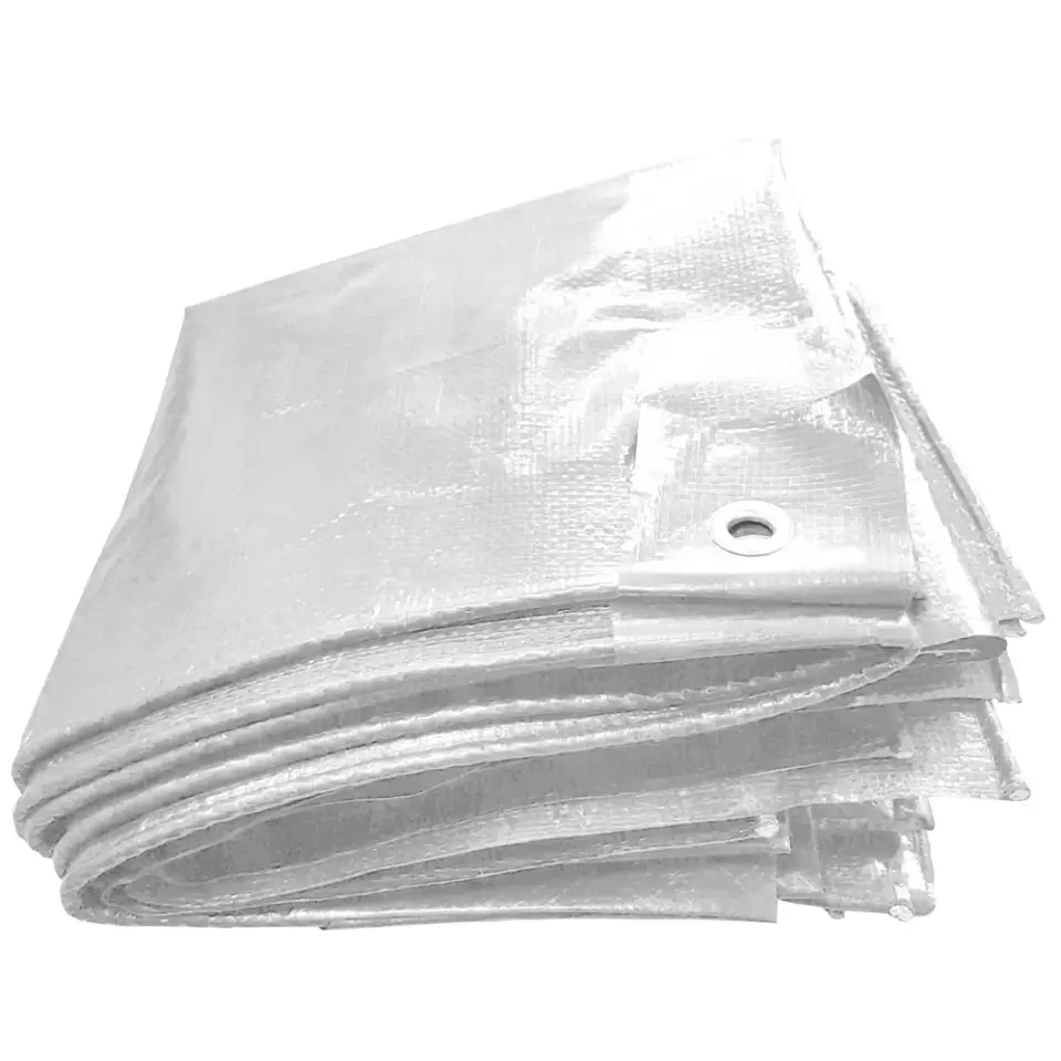 TECTOR 84338-4060, PE Tarpaulin 250G/M² White 4 x 6 Meter, image 1, gallery thumbnail