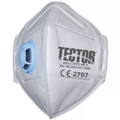 Tector FFP2 NR D Fold Flat Mask