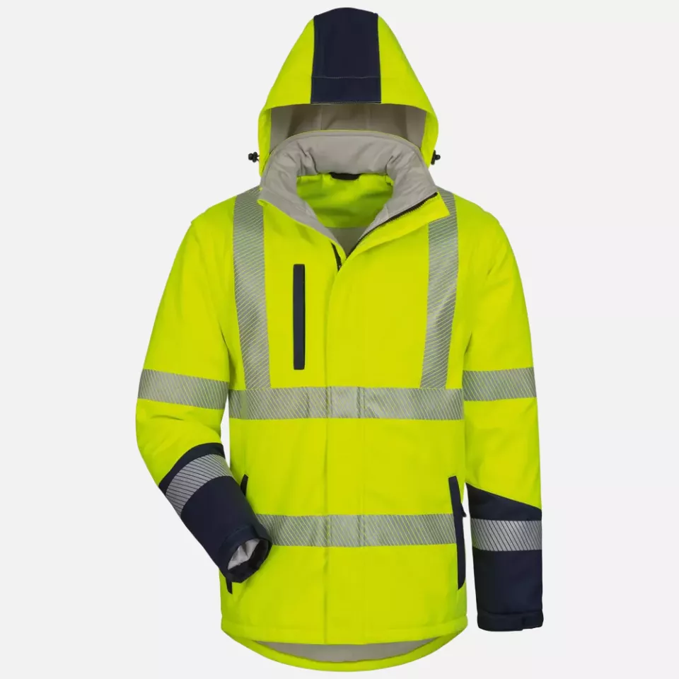Safestyle 23562, JORIS Padded High Visibility Softshell Jacket, image 1, gallery thumbnail