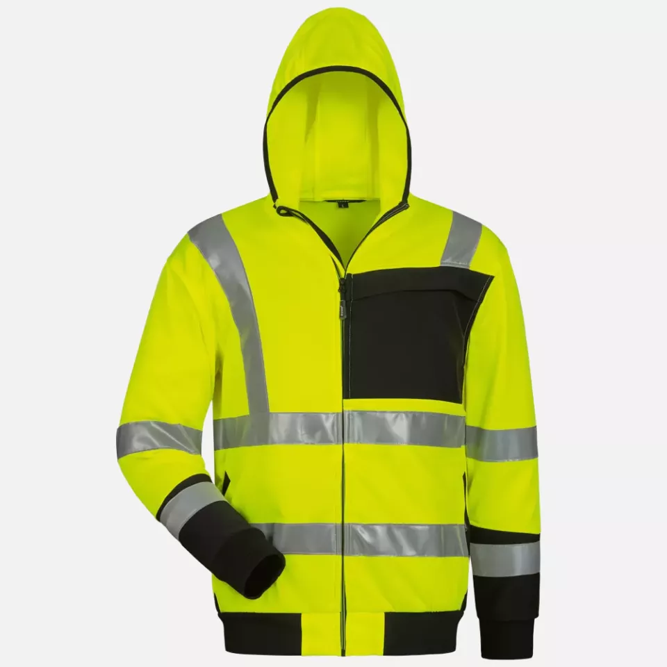 ELYSEE 22609, BERNARDINO High Visibility Sweat Jacket, image 1, gallery thumbnail