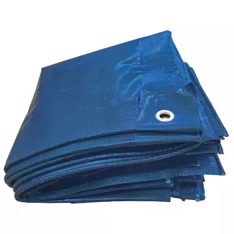 Tector PE Tarpaulin 130G/M² Blue 3 x 4 Meter