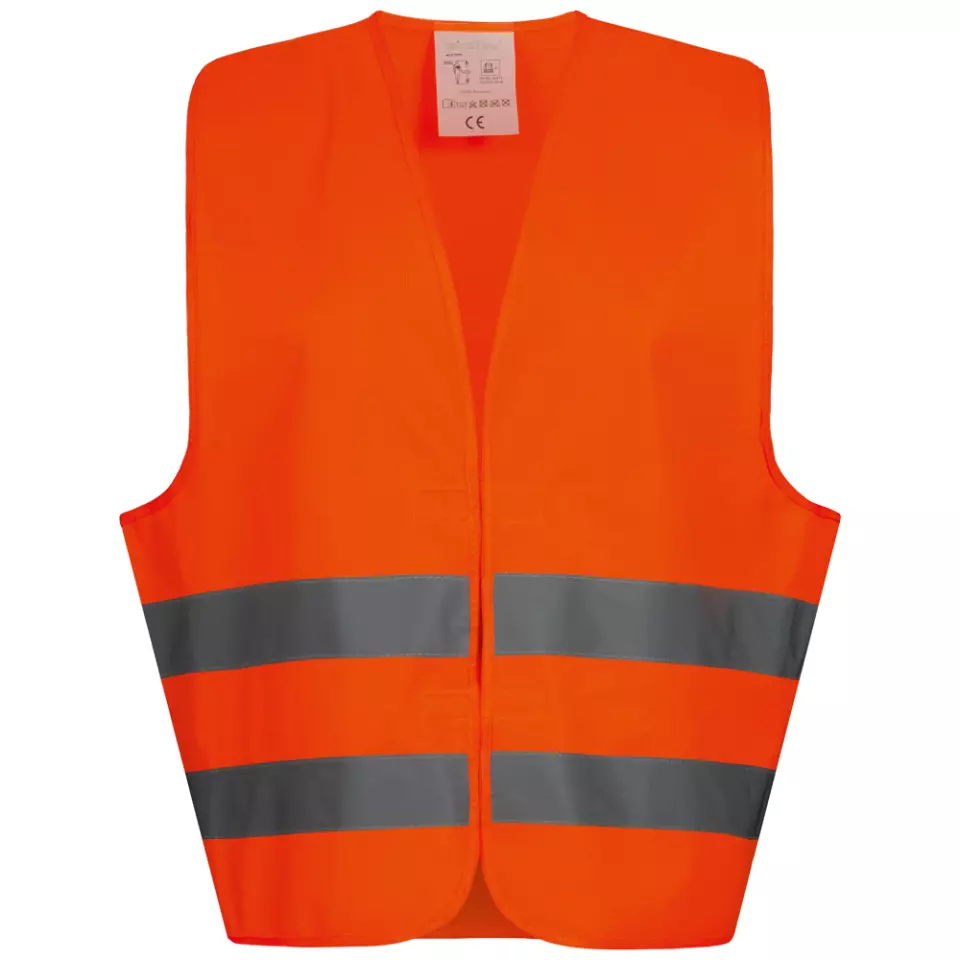 WICA 22686, TEX OSKAR Safestyle® Polyester Warning Protection Waistcoat, image 1, gallery thumbnail