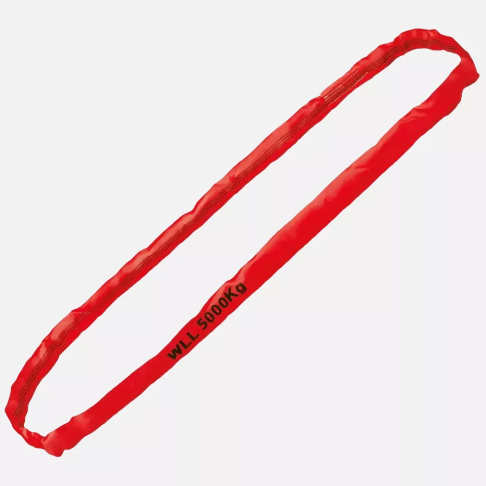 Tector 84528-4M, Roundsling, WLL 5000 Kg, Red 4 Meter, image 1, gallery thumbnail