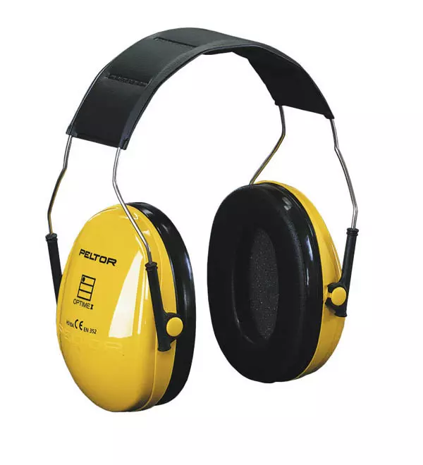 3M 4122, PELTOR OPTIME I Capsule Ear Protection, Yellow, image 1