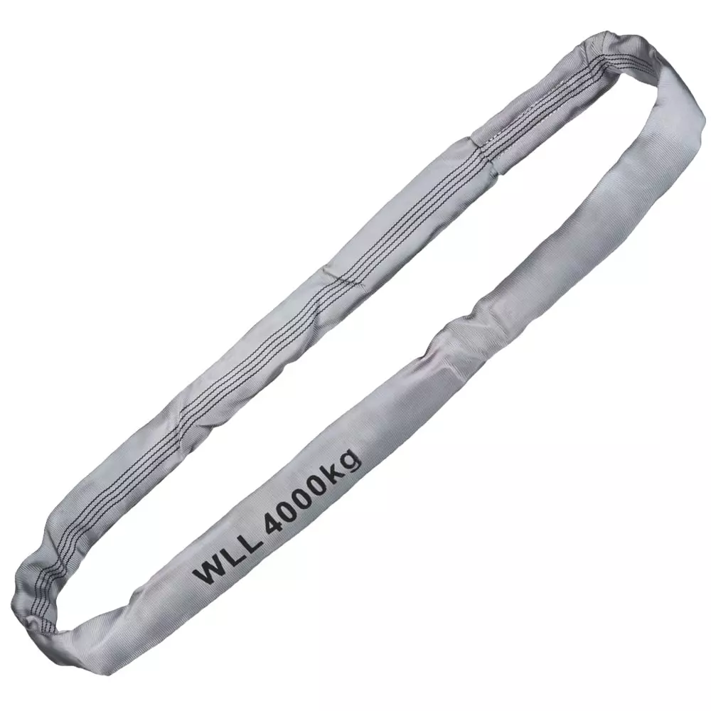Tector 84526-4M, Roundsling, WLL 4000 Kg, Grey 4 Meter