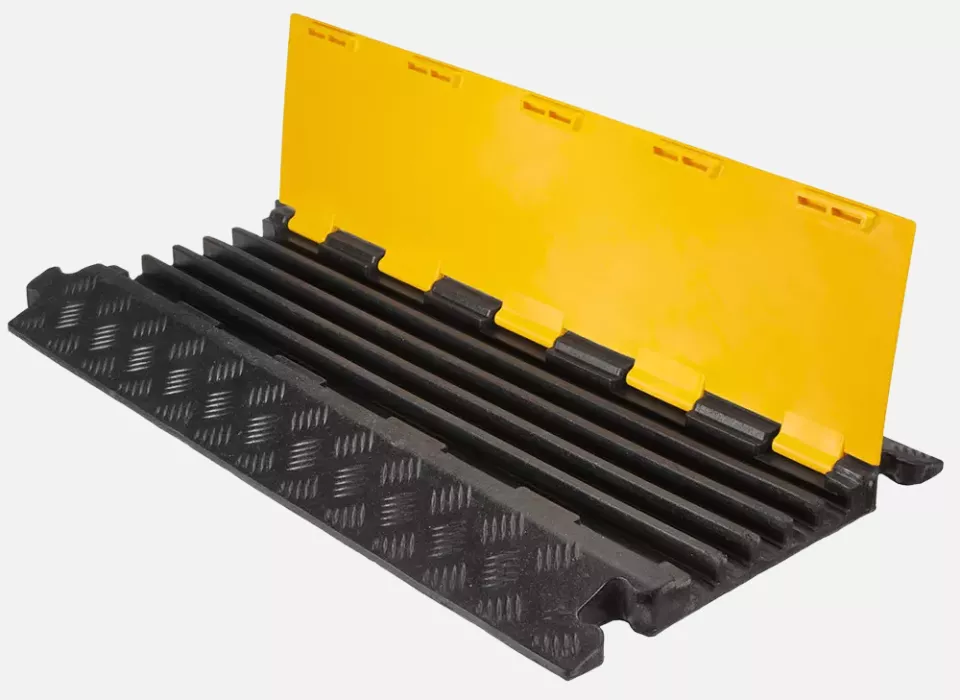 Evertec 8230, Cable Bridge, 5 Groove, Black/Yellow, image 1, gallery thumbnail