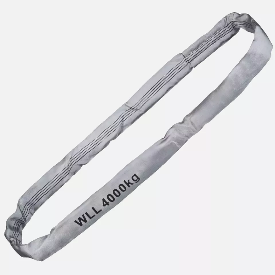 Tector 84526-1M, Roundsling, WLL 4000 Kg, Grey 1 Meter, image 1, gallery thumbnail