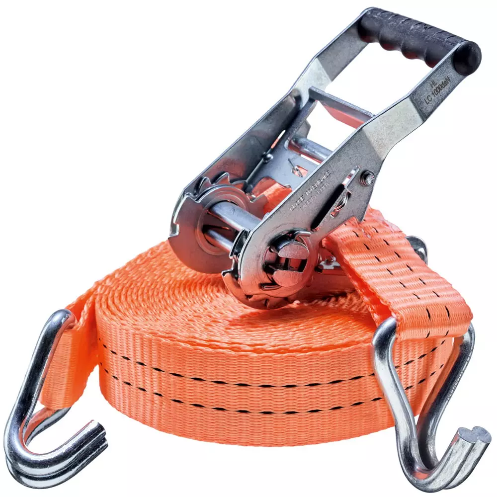 Tector 84508-6M, Cargo Lashing Belt, 2 Part, with DJ Hook 6 Meter