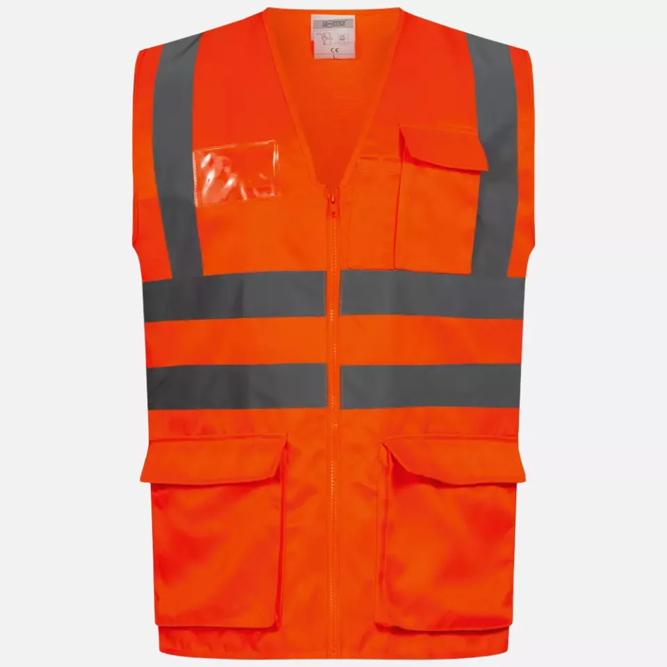 Safestyle 23516, ANSGAR High Visibility Vest Orange, image 1, gallery thumbnail