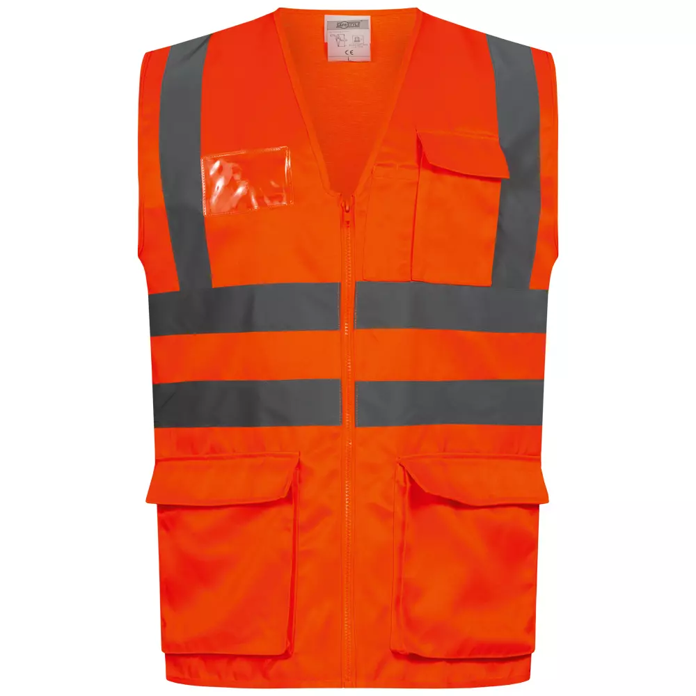 Safestyle 23516, ANSGAR High Visibility Vest Orange, image 1