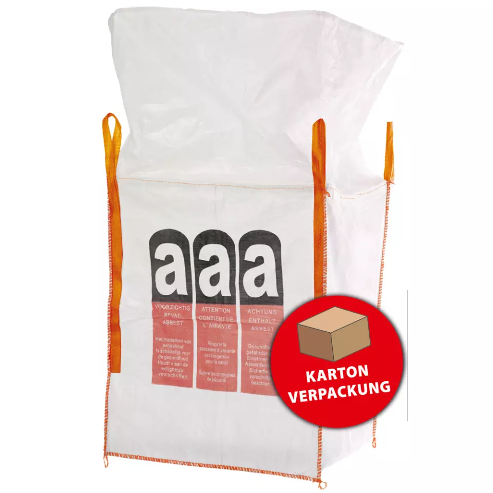 TECTOR 8474-10, Bigbag für Asbest Traglast 1.000 Kg, image 1, gallery thumbnail