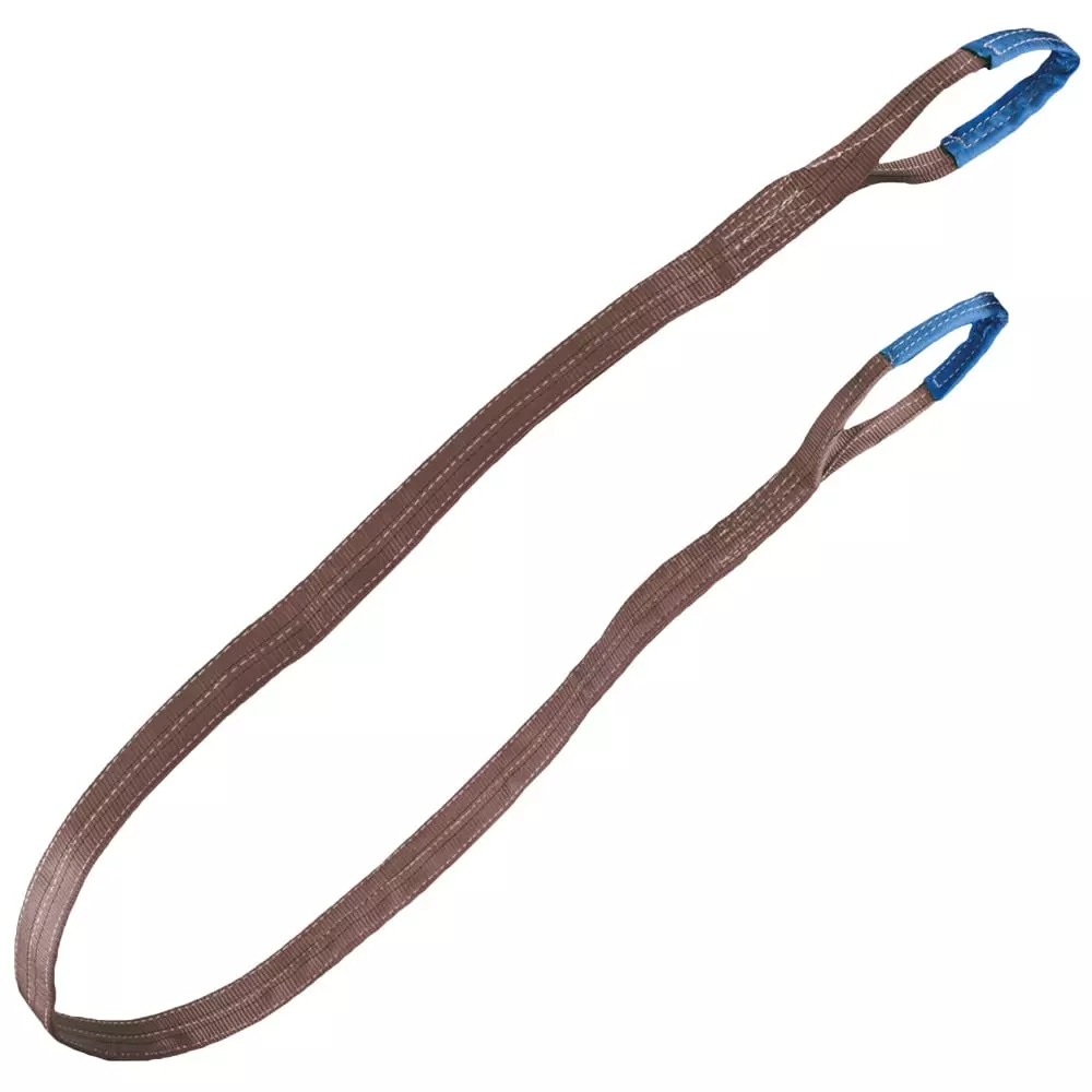 Tector 84550-8M, Lifting Belt, WLL 6000 Kg, Brown 8 Meter