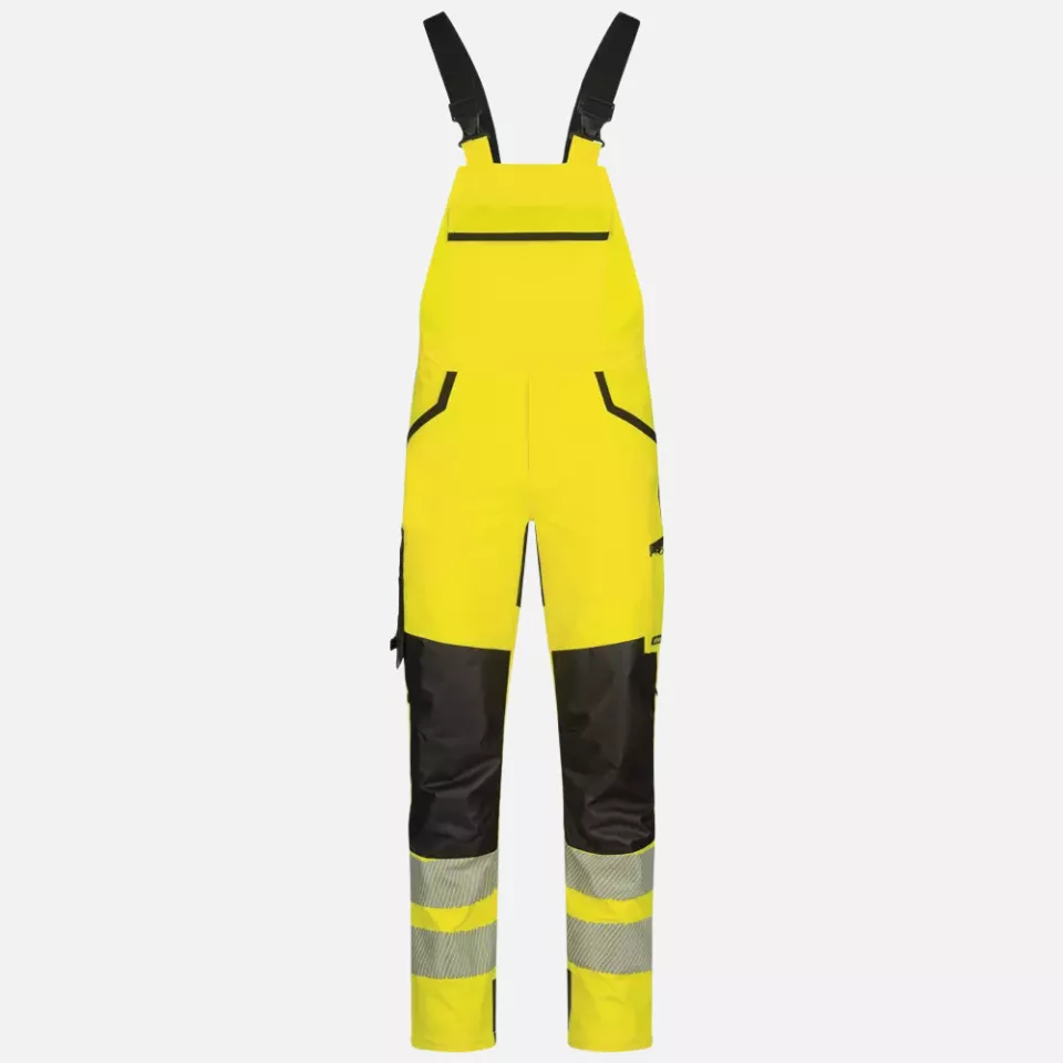 ELYSEE 22763, WASSY High Visibility Stretch Bib Trousers, image 1, gallery thumbnail