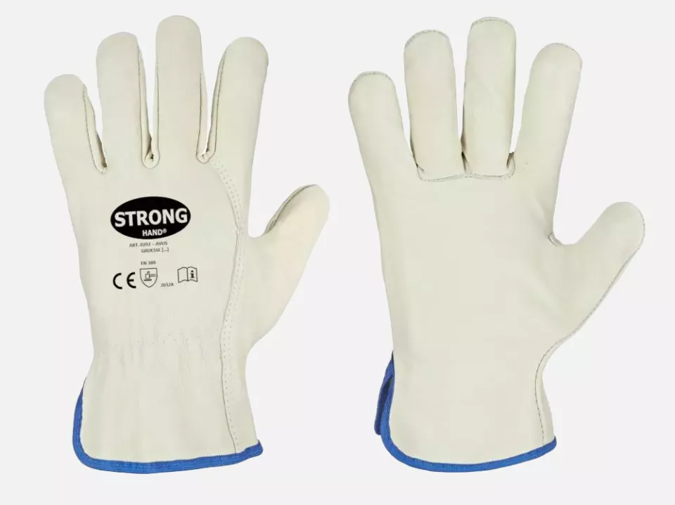 Stronghand 0292, AVUS Cowhide Nappa Leather Gloves, image 1, gallery thumbnail