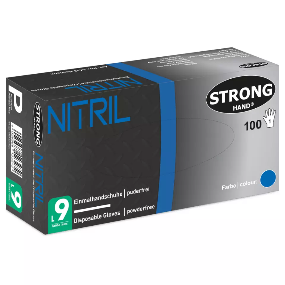 Stronghand 0439, KOWLOON Nitril-Einweghandschuhe, image 1, gallery thumbnail
