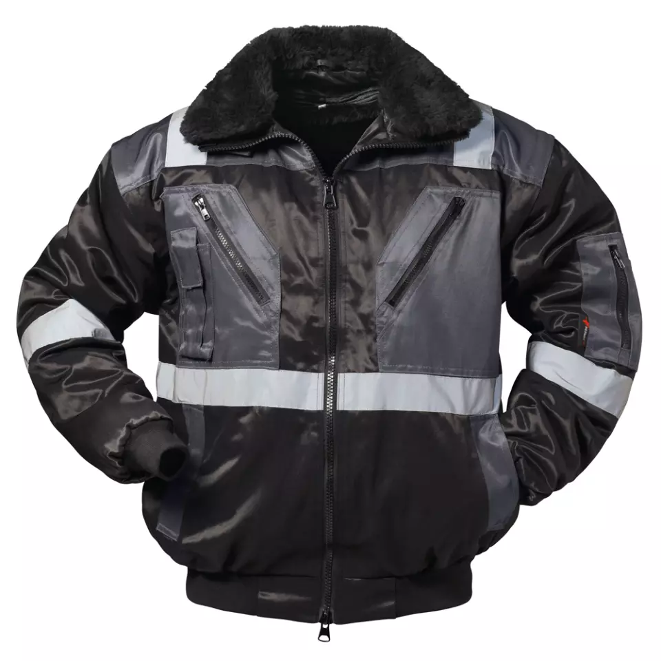 Norway 23643, KIRKENES Pilot Jacket with Reflective Stripes, image 1, gallery thumbnail