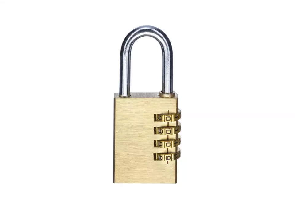 Tector 8790-38, Brass Padlock 38 mm, image 1, gallery thumbnail