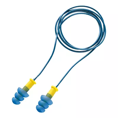 Sir Safety System FC1216, Metal Flex Corded Earplugs