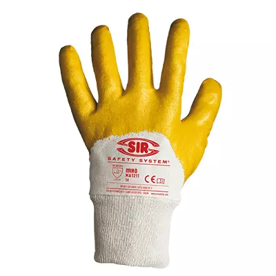 Sir Safety System MA1211, Mirò Areated Glove Yellow