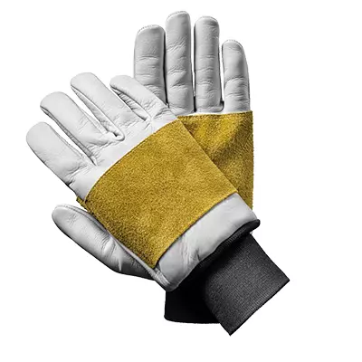 Sir Safety System MA1828, Chainsaw Protection Glove Elastic Cuff Grey, image 1, gallery thumbnail