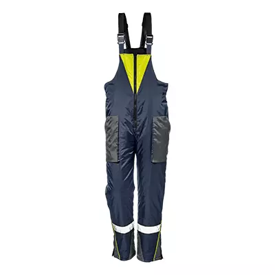 Sir Safety System MC5343, Freezer Bib Trousers Blue