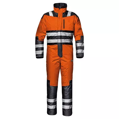 Sir Safety System MC4122, Rowaniemi Coverall Hi-Vis Orange/Blue