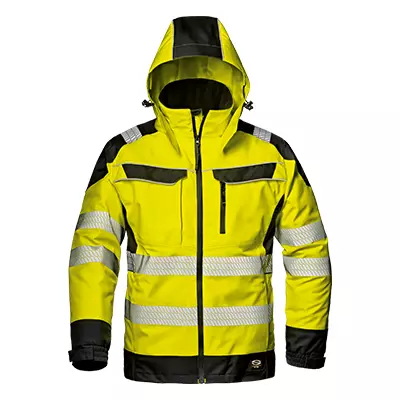 Sir Safety System MC4128EE, Andromeda Jacket Hi-Vis Yellow/Black, image 1, gallery thumbnail