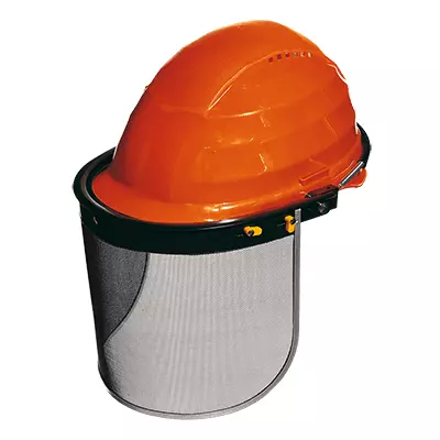 Sir Safety System FB1113, Mesh Face Shield for Helmet Metal Mesh