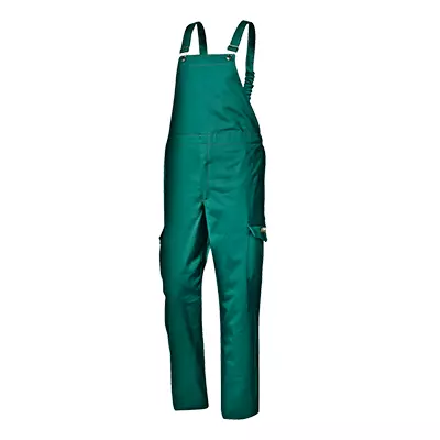 Sir Safety System MC5413, Flame Retardant Bib Trousers Emerald Green