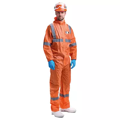 Sir Safety System MC3459, Night Chemstat Coverall Hi-Vis Orange, image 1
