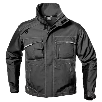 Sir Safety System MC2043B, Gemini Kurze Jacke Grau
