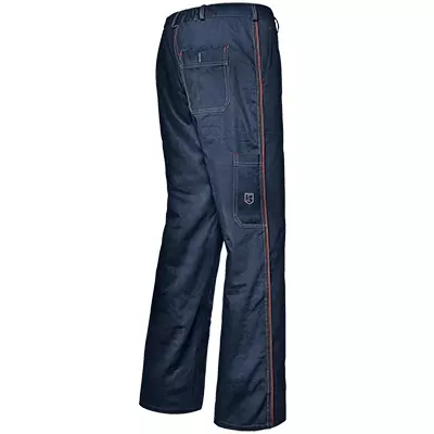Sir Safety System MC1161, Symbol Housut W/Piping Navy, image 1, gallery thumbnail