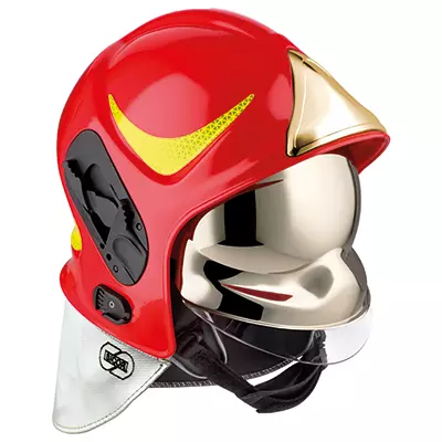 Sir Safety System MD1416L0U, VFR Evo Firefighter Helmet Red, image 1, gallery thumbnail