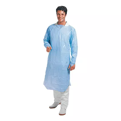Sir Safety System MC5141, Polietil Tunic, Light Blue, image 1, gallery thumbnail