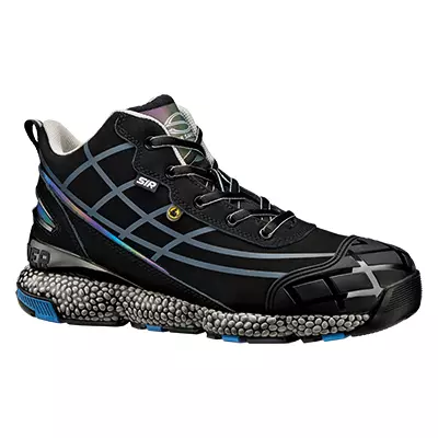 Sir Safety System MB3016, Snake Ankle High Shoe Black, image 1, gallery thumbnail
