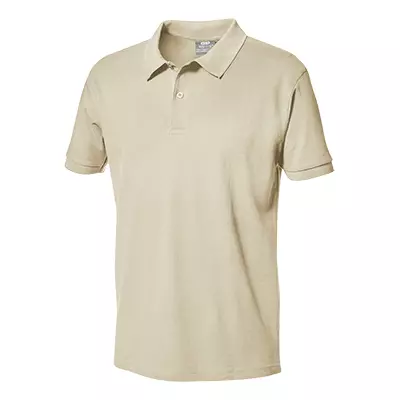 Sir Safety System MC3014U0, Piquet Short Sleeve Polo Shirt Light Brown