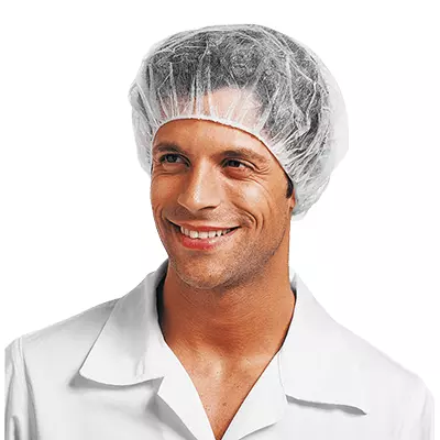 Sir Safety System MC5125, Round Unisex Polifilm Hairnet, image 1, gallery thumbnail