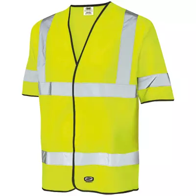 Sir Safety System MC3546E, Space Jacket Short Sleeve Hi-Vis Yellow