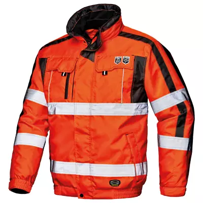 Sir Safety System MC4125L1, Contender Jacket Hi-Vis Red