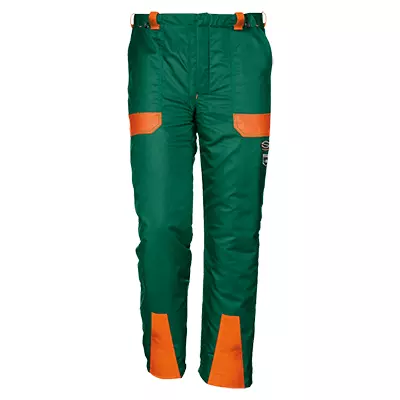 Sir Safety System MC5011, Chainsaw Protection Trousers Class 1-180° Green