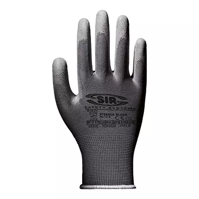 Sir Safety System MA1418, Spandex Black Glove Grey