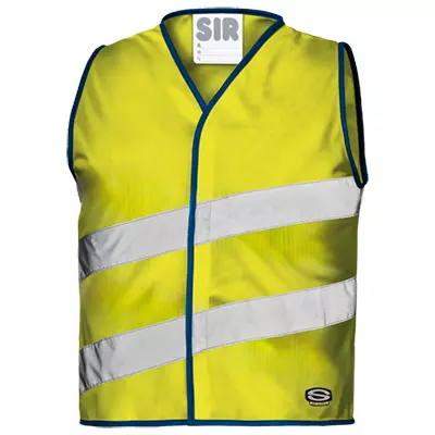 Sir Safety System MC3516, Jerome Waistcoat Hi-Vis Yellow