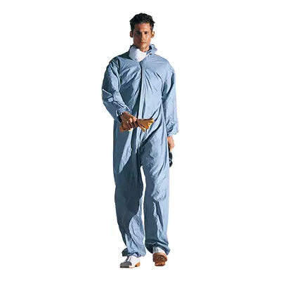 Sir Safety System MC3423, Chemfire Coverall Light Blue